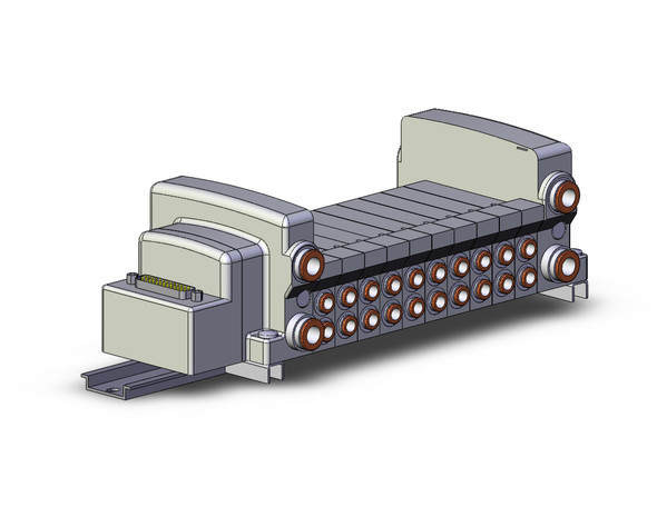 SMC VV5QC21-10N7FD0-D Vqc Manifold