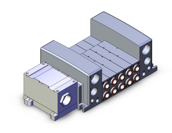 SMC VV5QC41-05C12TD0 4/5 Port Solenoid Valve