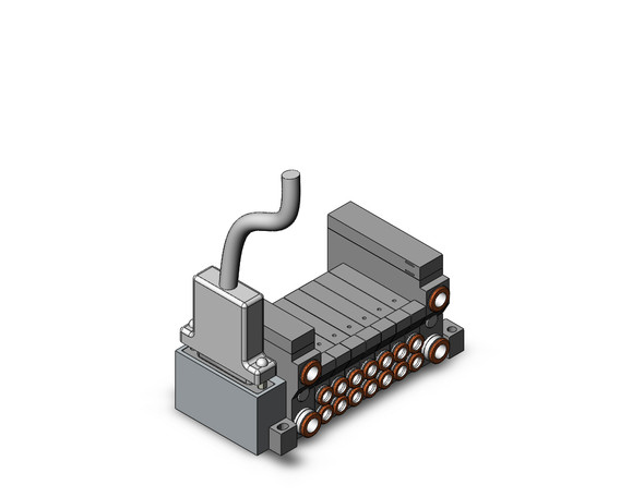 SMC VV5Q11-07N7FU1-N 4/5 Port Solenoid Valve