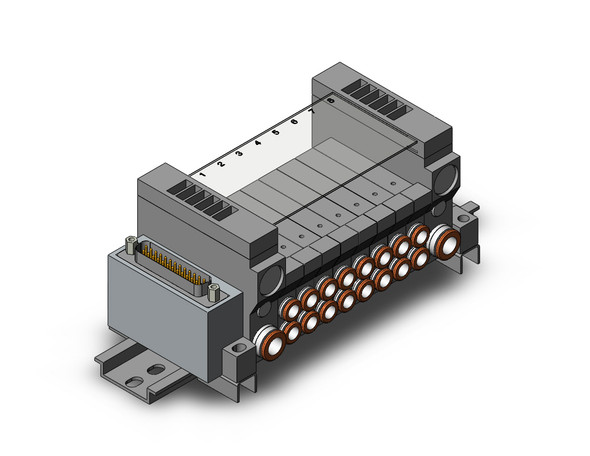 SMC VV5Q11-08C6FU0-DNS 4/5 Port Solenoid Valve