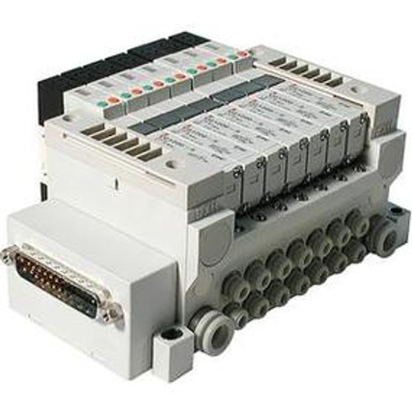 SMC VV5Q11-02C4FS1 mfld, plug-in, vq1000, VV5Q* MANIFOLD VQ 4/5 PORT