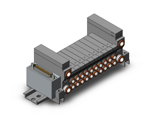 SMC VV5Q11-10N7FU0-D Vv5Q Manifold