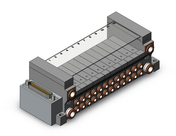 SMC VV5Q11-12C4FU0-N-Q Vv5Q Manifold