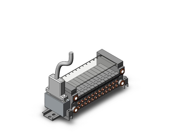 SMC VV5Q11-12N1FU1-DN 4/5 Port Solenoid Valve