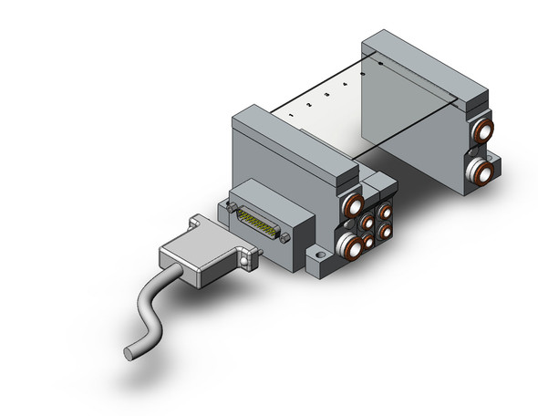 SMC VV5Q21-06C6FS2-N 4/5 Port Solenoid Valve