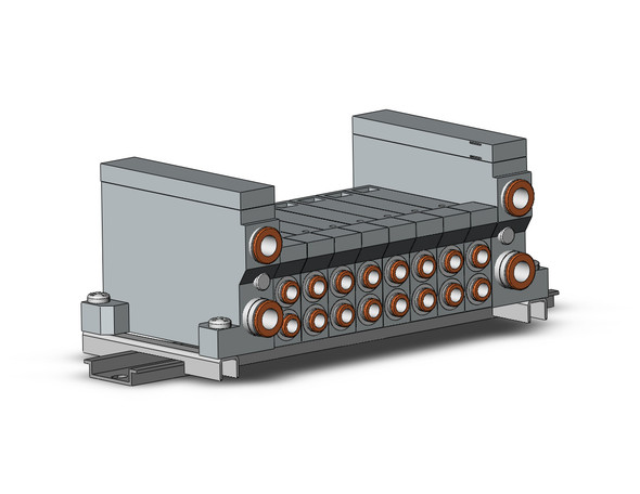 SMC VV5Q21-08N7S0-D 4/5 Port Solenoid Valve