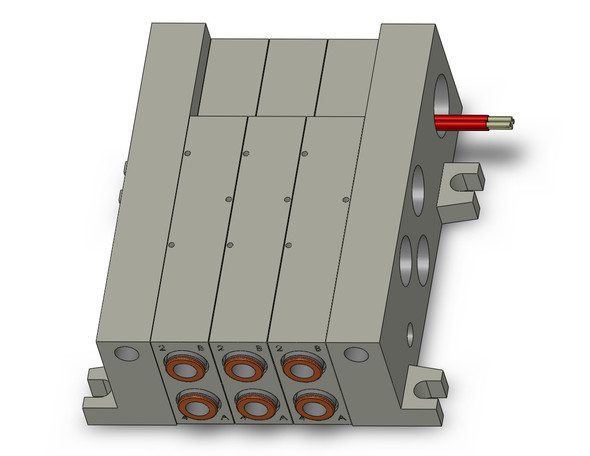 SMC VV5Q41-03N11TLU2-W Vv5Q Manifold