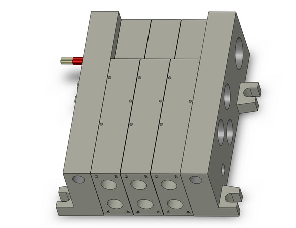 SMC VV5Q41-0302TLD0-W Vv5Q Manifold