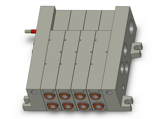 SMC VV5Q41-04N11TLD1-W Vv5Q Manifold