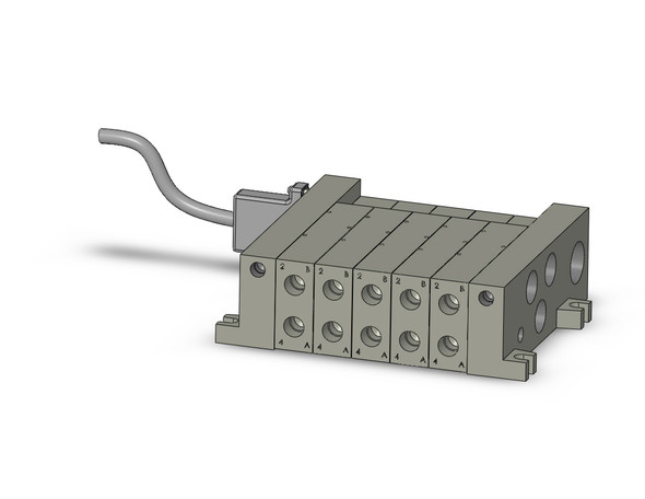 SMC VV5Q41-0502TFD2 Vv5Q Manifold