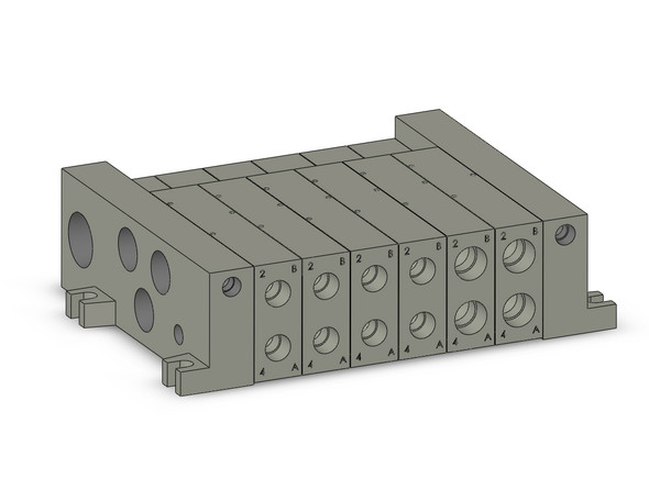 SMC VV5Q41-0602TS0-W Vv5Q Manifold