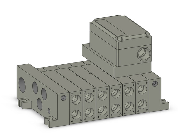 SMC VV5Q41-0603SQ 4/5 Port Solenoid Valve