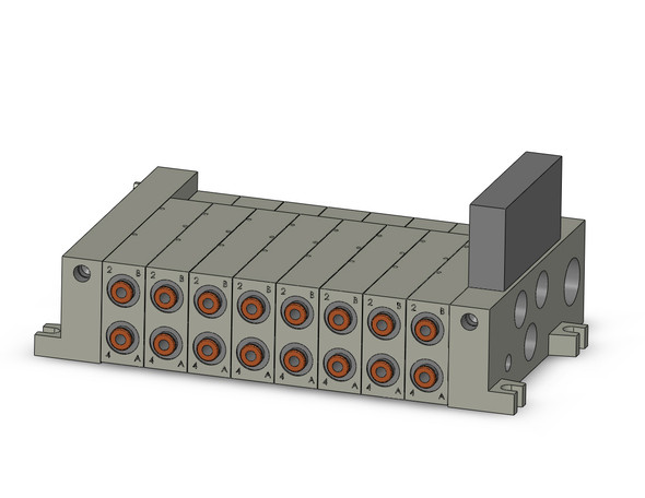 SMC VV5Q41-08N7TFD0-SU Vv5Q Manifold