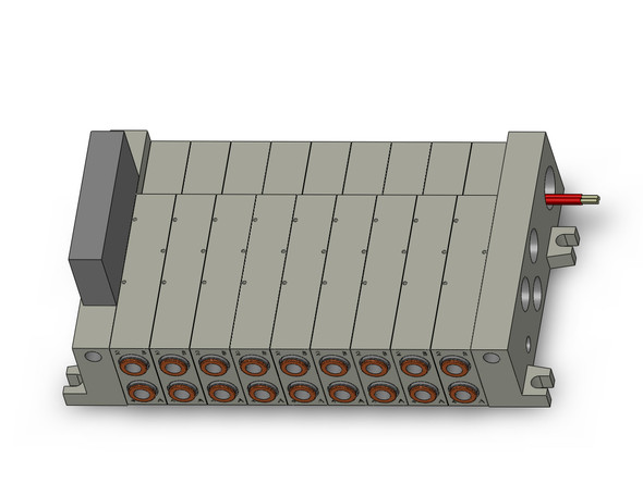 SMC VV5Q41-09N11TLU2-SD Vv5Q Manifold