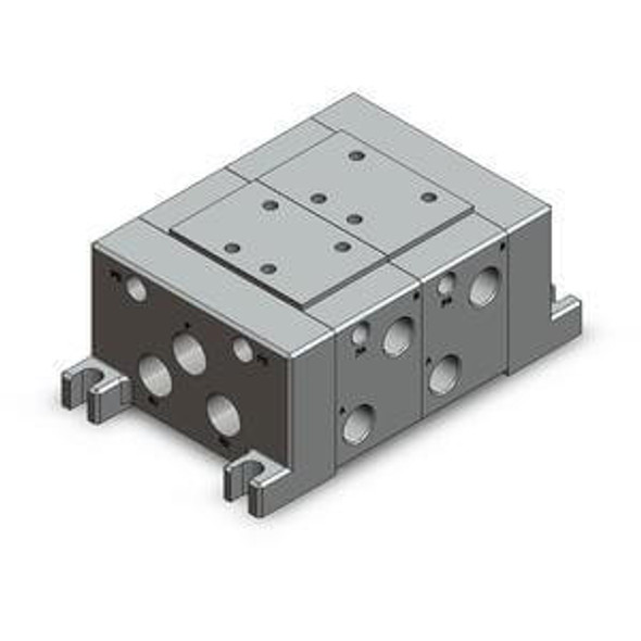 SMC VV712-02L-03D Iso Standard Manifold