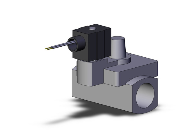 SMC VXR2270-12N-3C 2 port valve valve, media (n.c.)