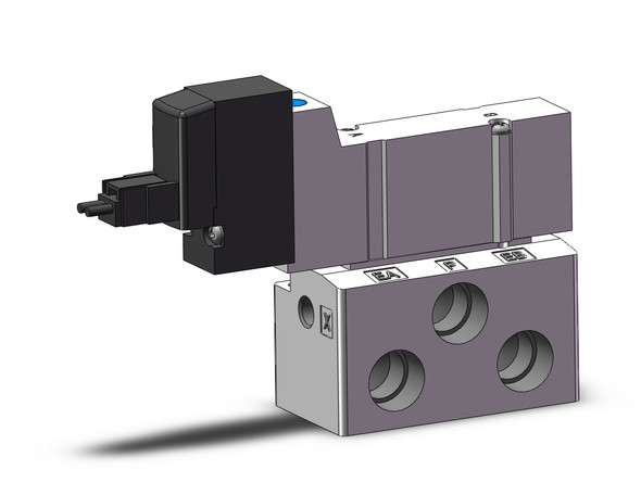 SMC 10-SY3140-5LZ Valve, Sol 24Vdc