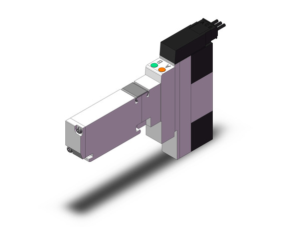 SMC 10-VQ1411Y-5L Valve, 3 Pos Non Plug-In (Dc)