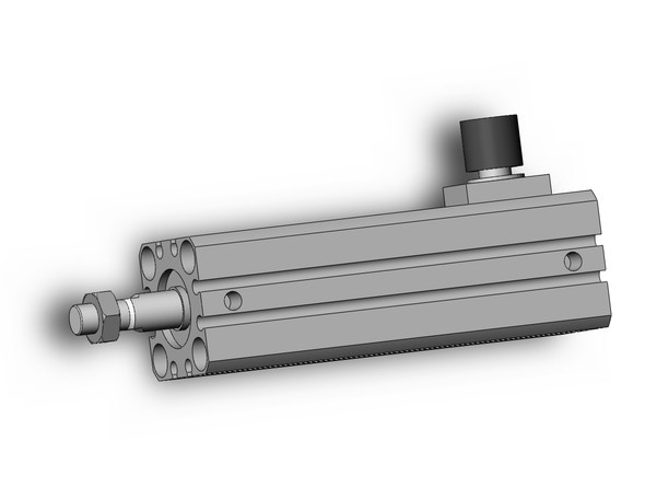 SMC CDBQ2B20-50DCM-HL compact cylinder cyl, compact, locking, sw capable