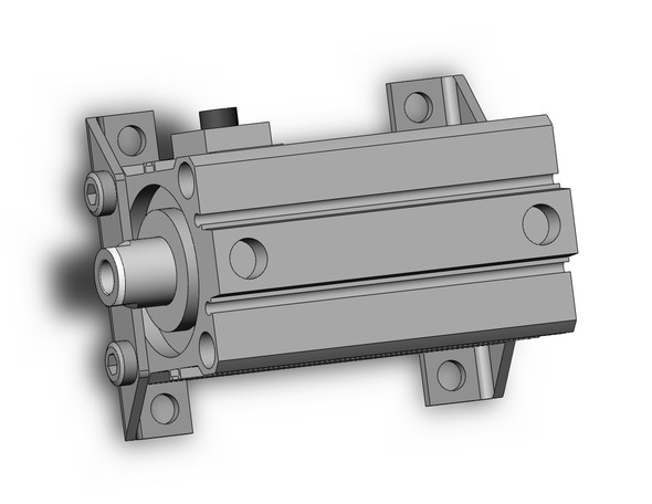 SMC CDBQ2L50-50DC-RN Cyl, Compact, Locking, Sw Capable