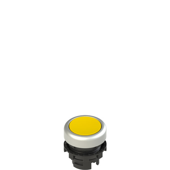 Pizzato E2 1PL2R5290 Illuminated yellow flush pushbutton