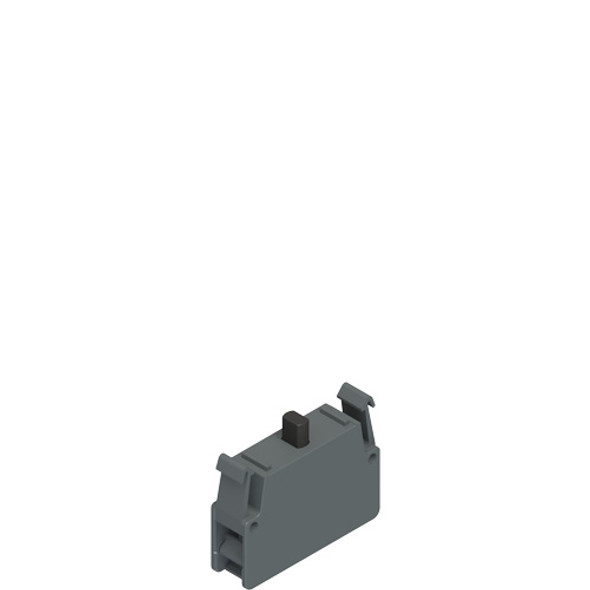 Pizzato E2 CP01K2S0 Pack of 10 Contact block with solder connection, panel fixing, slow action 1NC late break