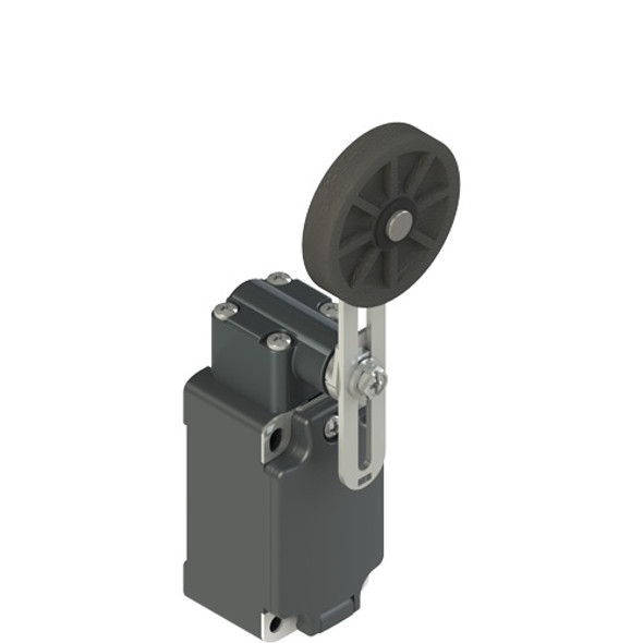 Pizzato FP 2135-3 Limit switch with adjustable rubber roller lever