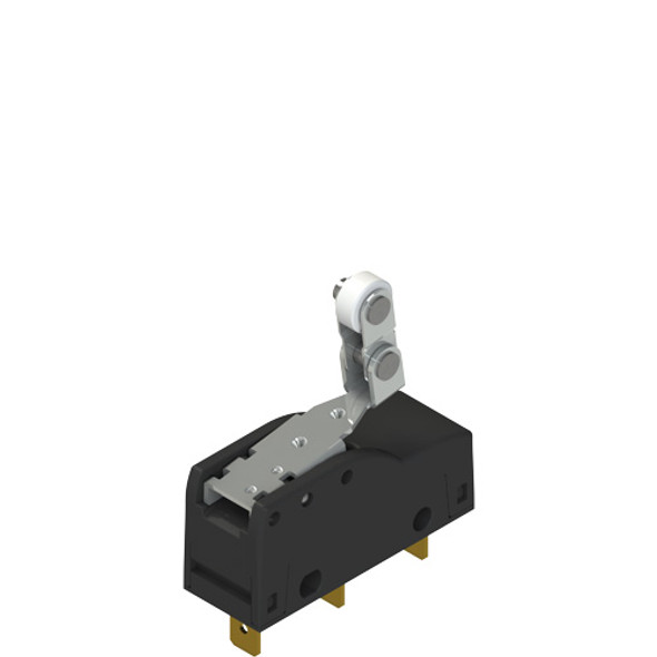 Pizzato MK H11D47 Microswitch with one-way roller lever