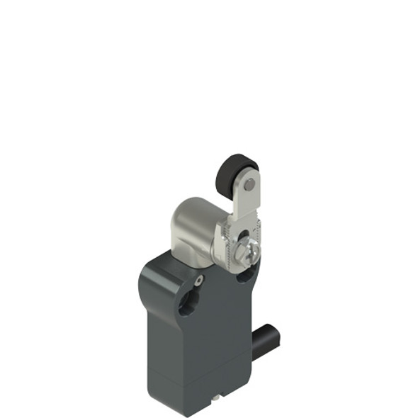 Pizzato NB G222KC-DN2 Modular prewired switch with adjustable shaped metal revolving lever diam. 14 roller