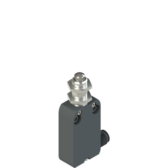 Pizzato NF B110EB-DMK Modular prewired switch with plunger with M12 trheaded bearing