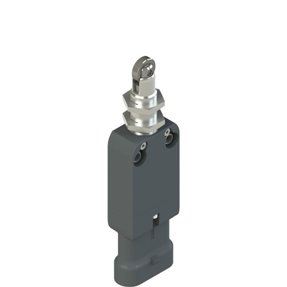 Pizzato NF B110FB-SAK Modular prewired switch with plunger with roller and M12 threaded bearing