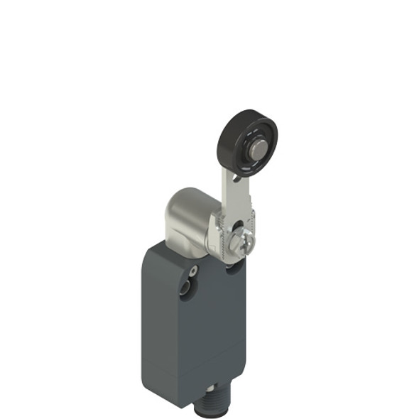 Pizzato NF B112KF-SMK Modular prewired switch with adjustable straight metal revolving lever diam. 20 roller