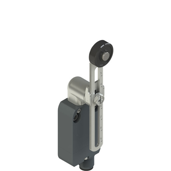 Pizzato NF B112KP-SMK Modular prewired switch with adjustablelength straight metal revolving lever diam. 20 roller