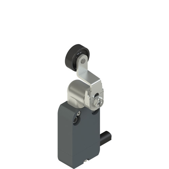 Pizzato NF B222KE-DN2 Modular prewired switch with adjustable shaped metal revolving lever diam. 20 roller