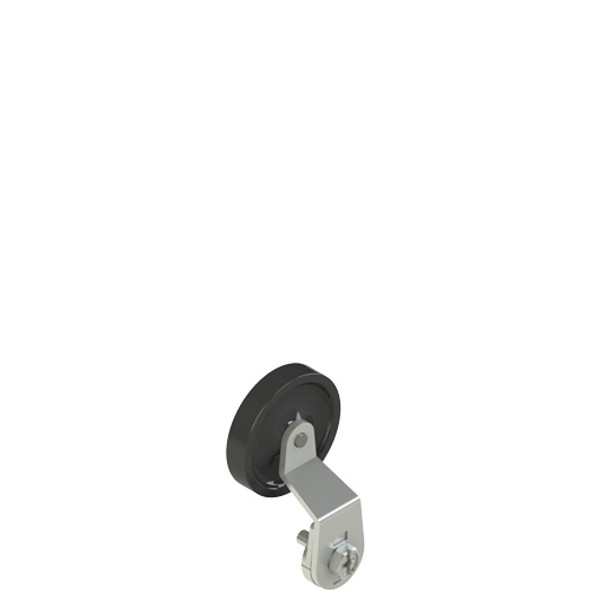 Pizzato VF L51-2 Lever with central technopolymer roller, 35 mm diameter