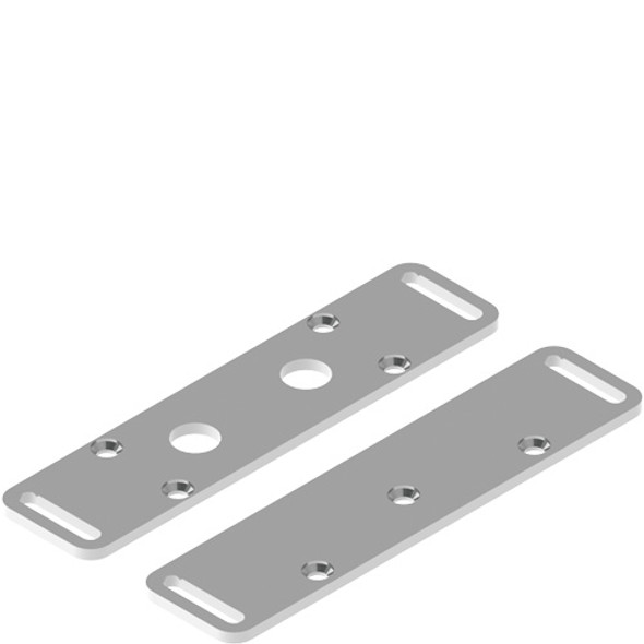 Pizzato VF SFH10-TX Couple of stainless steel plane plates supplied with fixing screws HX series