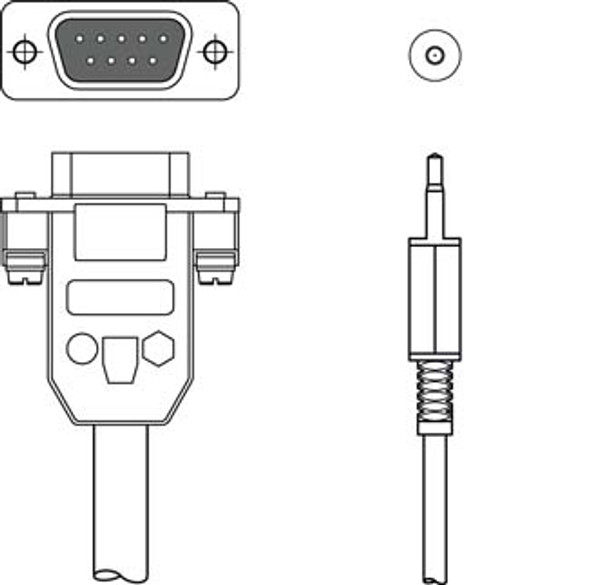 Leuze CB-MSI/D9-10000 Adapter cable