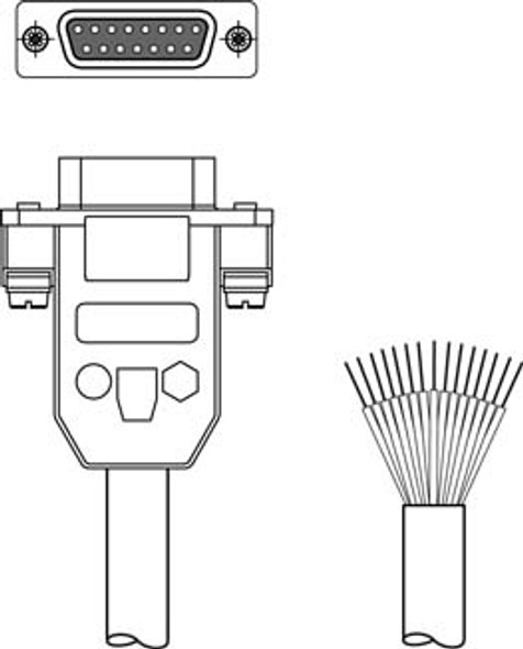 Leuze KB 031-3000-01 Interconnection cable