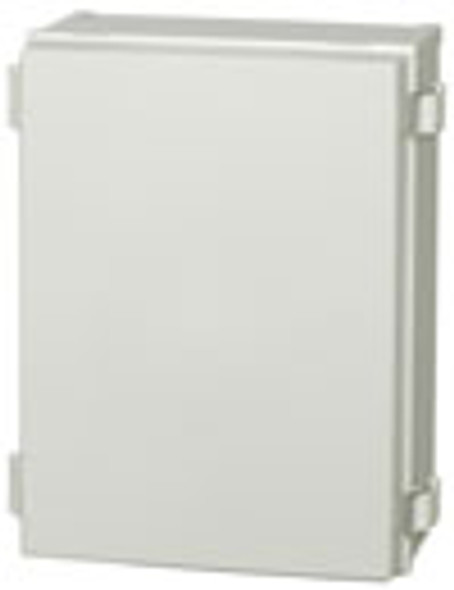 Fibox UL CAB PC 403018 G Hinged UL PC Enclosure - Gray Cover