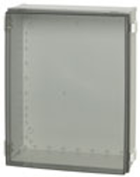 Fibox UL CAB PC 403018 T Hinged UL PC Enclosure - Transparent Cover