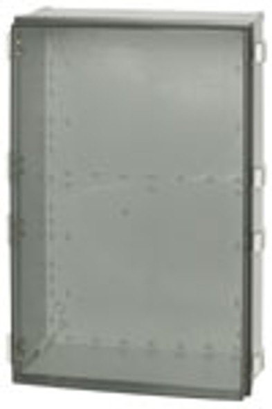 Fibox UL CAB PC 604022 T Hinged UL PC Enclosure - Transparent Cover
