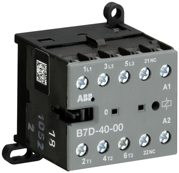 ABB B7D-40-00-01 b7d-40-00 mini contact. 24vdc diode