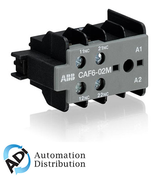 ABB CAF6-02M caf6 auxiliary contact 02m