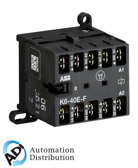 ABB K6-40E-F-01 k6-40e-f mini cont.relay 24v