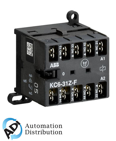 ABB KC6-31Z-F-05 kc6-31z-f mini cont.relay 220-240vdc