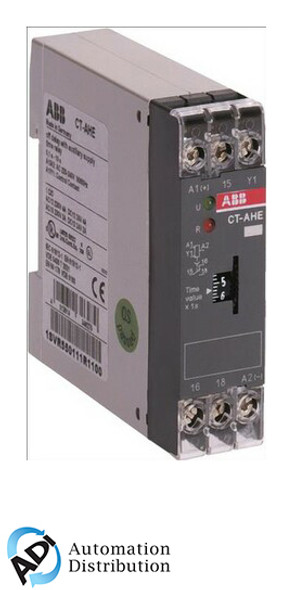 ABB 1SVR550110R1100 ct-ahe off-delay timer 110v 0.1-10s