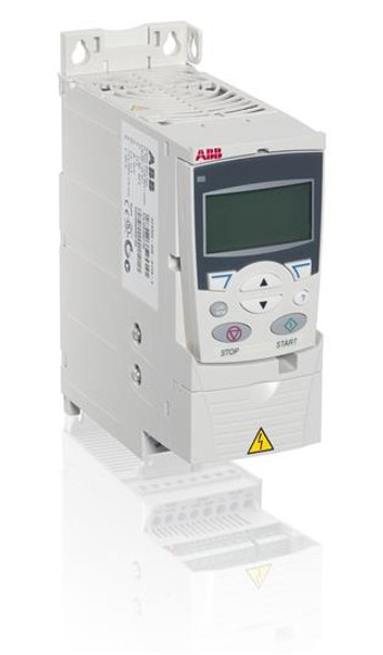 ABB ACS355-03U-04A1-4+J400 Machinery Micro Drive ACS355 AC Drive, 3~480V In, 2HP, 4.1A, Type OPEN/IP20