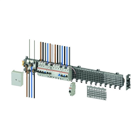 ABB ZLS908 sl tp, 8 module tp socket l1,2,3,n