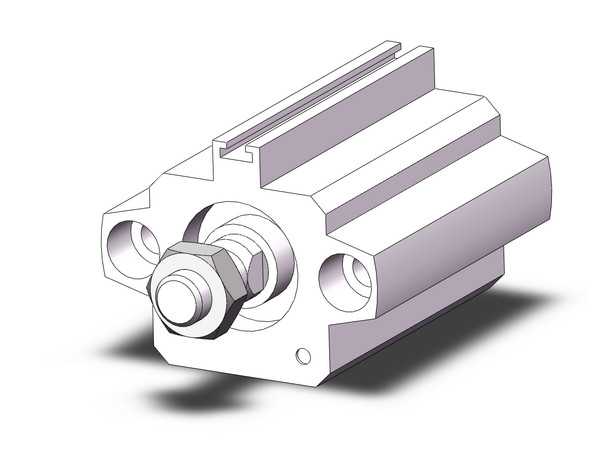 <h2>C(D)QP2B, Compact Cylinder, Double Acting, Single Rod, Axial Piping</h2><p><h3>Axial piping version of the standard double acting, single rod version of the CQ2 compact cylinder include both ports on one side of the actuator. The CQ2 is available in bore sizes from 12mm to 100mm. It comes standard with male or female piston rod threads. It is possible to mount auto switches on any of the 4 surfaces.</h3>- Compact, double acting, single rod, axial piping<br>- Bore size (mm): 12, 16, 20, 25, 32, 40, 50, 63, 80, 100<br>- Standard stroke (mm): 5 through 100<br>- Port thread types:  Rc, NPT, G<br>- Auto switch capable<p><a href="https://content2.smcetech.com/pdf/CQ2_Z.pdf" target="_blank">Series Catalog</a>