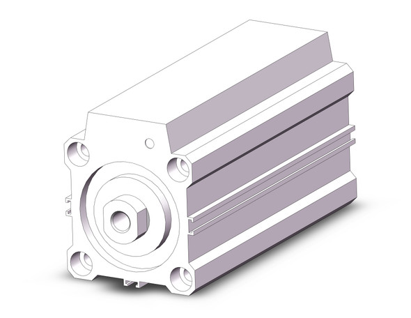 SMC CDQP2B50-100DC Compact Cylinder, Cq2